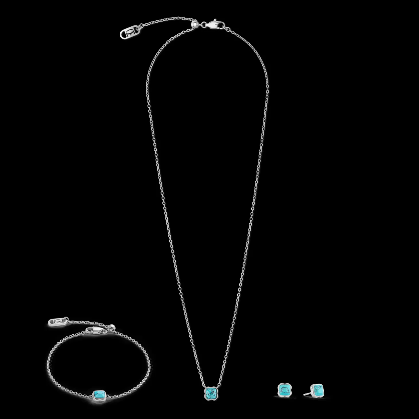 Birthstone December Bracelet Turquoise Silver