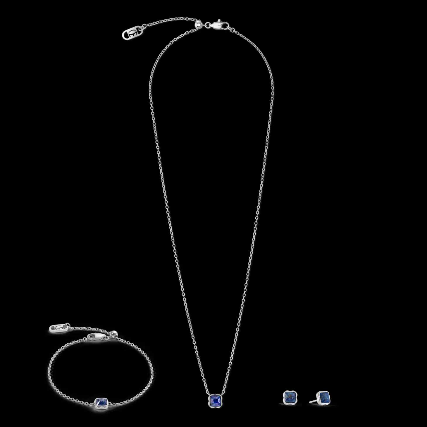 Birthstone September Bracelet Lapis Lazuli Silver