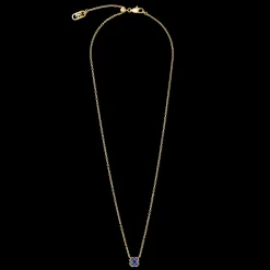 Birthstone September Necklace Lapis Lazuli Gold