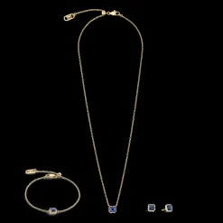 Birthstone September Necklace Lapis Lazuli Gold