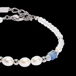 Bracelet Cosmic Pearls soft silver