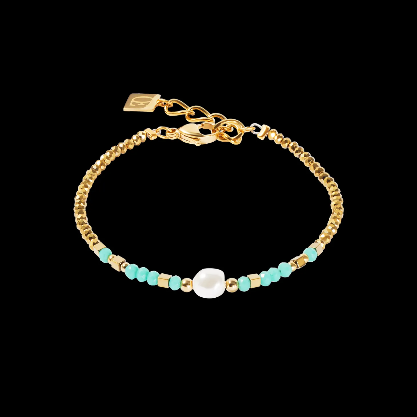 Bracelet Lagoon Pearl gold-mint