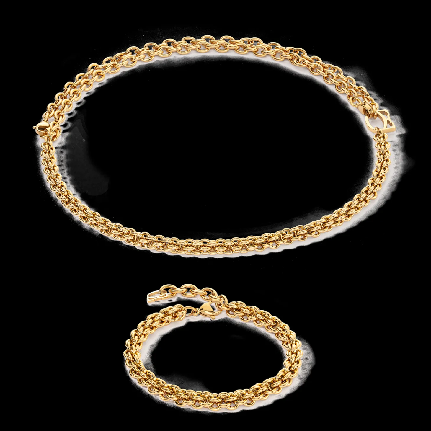 Bracelet Mesh Chain gold