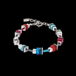 Bracelet Modern Future Cube blue-red