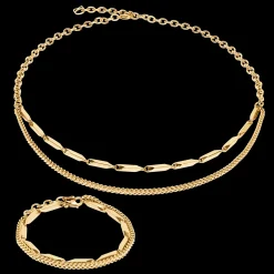 Bracelet Twisted Layers gold