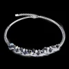 Dancing Crystals Update necklace silver-black