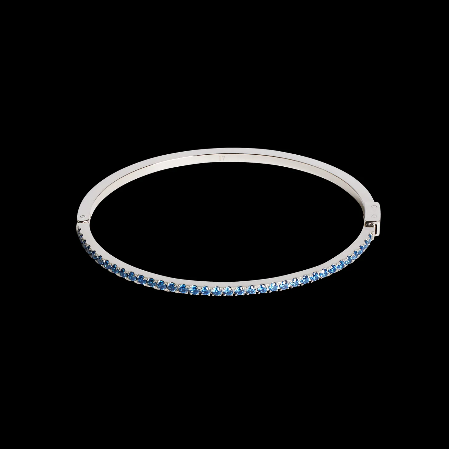 Eternal Love bangle silver-blue
