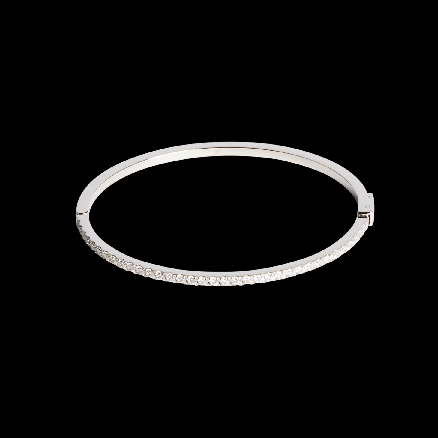 Eternal Love bangle silver-crystal