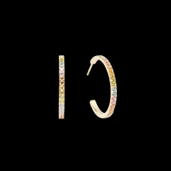 Eternal Love Hoop big gold-multicolour pastel