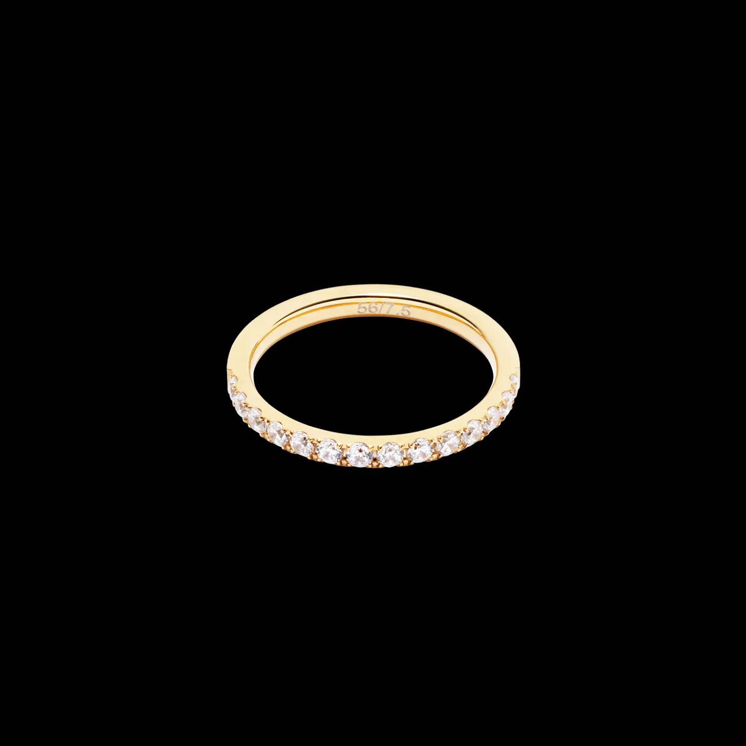Eternal Love ring gold-crystal