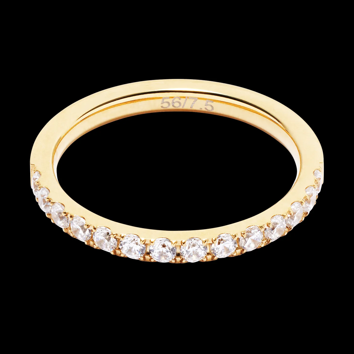 Eternal Love ring gold-crystal