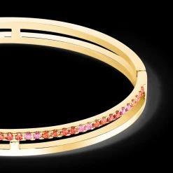 Eternal Unity Bangle gold-red