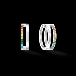 Eternal Unity Hoops silver-multicolour