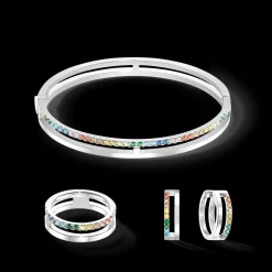 Eternal Unity Ring silver-multicolour