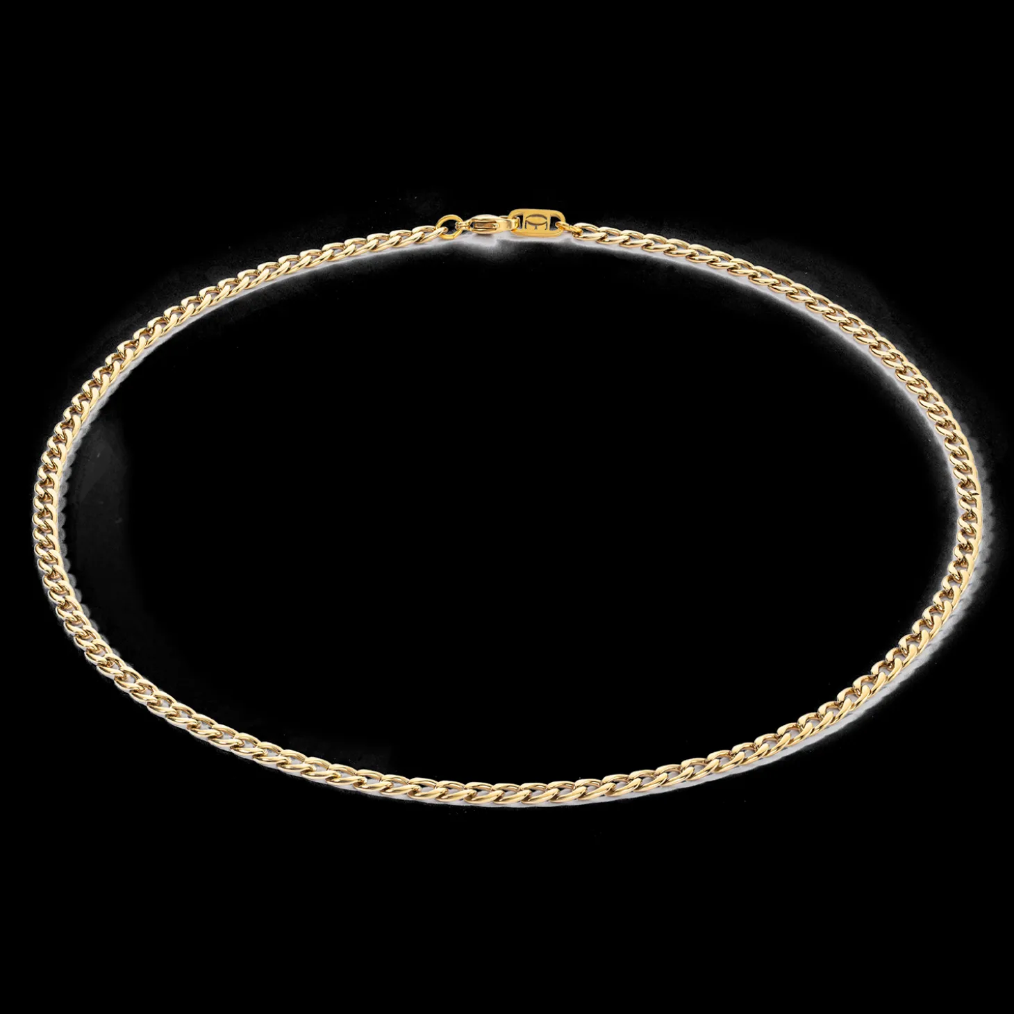 Extension chain 50 cm gold