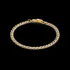 Extension chain 21 cm gold