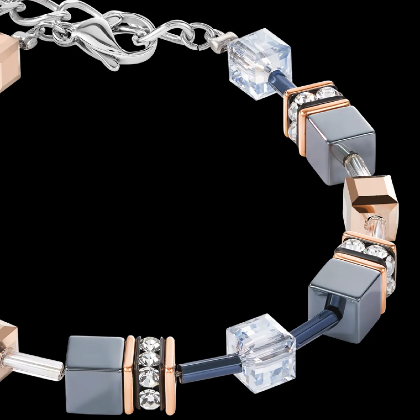 GeoCUBE® Bracelet ice blue