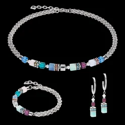 GeoCUBE® Fusion Summer bracelet silver-couture
