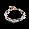 GeoCUBE® Iconic bracelet rose gold soft