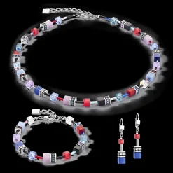 GeoCUBE® Iconic bracelet silver-royal