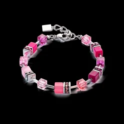 GeoCUBE® Iconic bracelet Viva Magenta