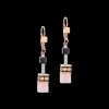 GeoCUBE® Iconic earrings rose gold soft