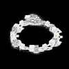 GeoCUBE® Iconic Nature bracelet silver-white