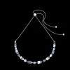 GeoCUBE® Iconic Nature Chain necklace blue