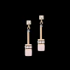 GeoCUBE® Iconic Nature Chain earrings rose