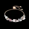 GeoCUBE® Iconic Nature Chain bracelet rose