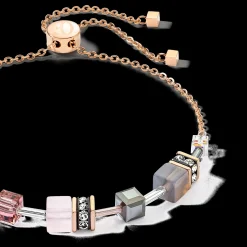 GeoCUBE® Iconic Nature Chain bracelet rose