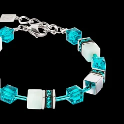 GeoCUBE® Iconic Precious bracelet silver-green