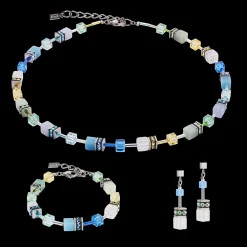 GeoCUBE® Iconic Precious bracelet aqua-green