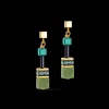 GeoCUBE® Iconic Precious earrings green