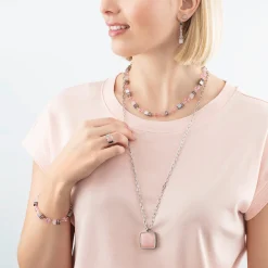 GeoCUBE® Iconic Precious earrings rose