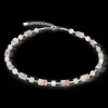 GeoCUBE® Iconic Precious necklace rose gold-peach