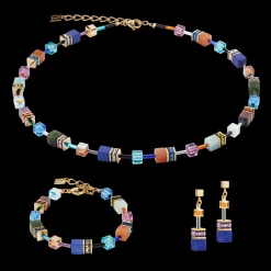 GeoCUBE® Iconic Precious necklace multicolour motion