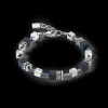 GeoCUBE® Iconic Precious Onyx bracelet crystal-black