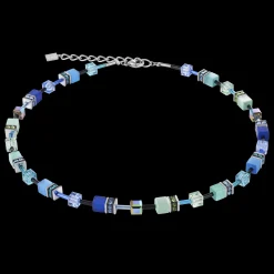 GeoCUBE® Necklace blue-green