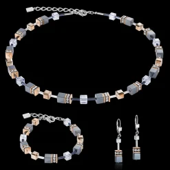 GeoCUBE® Necklace ice blue
