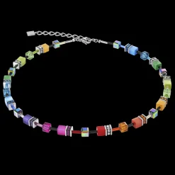 GeoCUBE® necklace multicolour rainbow