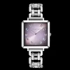 Iconic Cube Statement Watch Orchid Ice silver