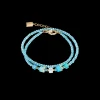 Joyful Colours Update Bracelet gold-turquoise