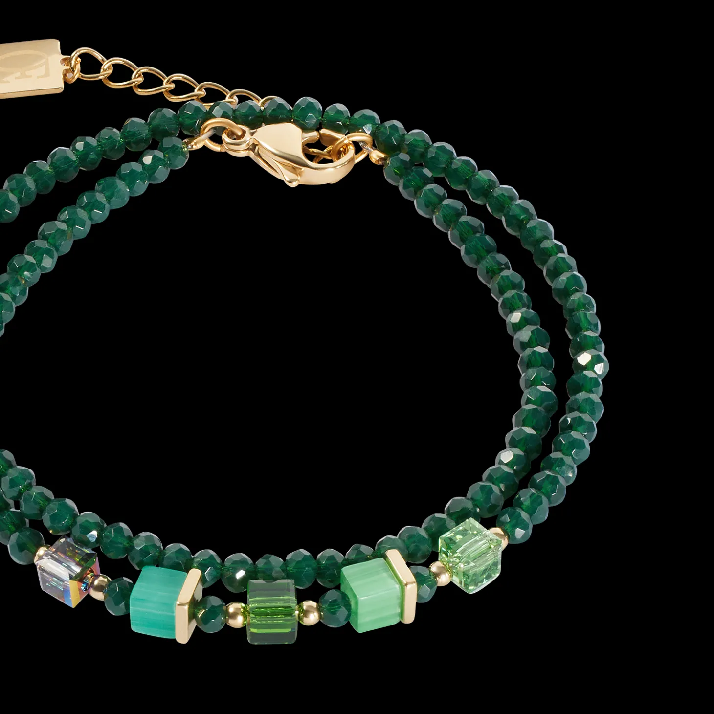 Joyful Colours Update Bracelet gold-green