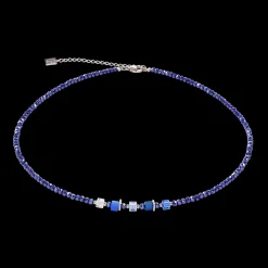 Joyful Colours Update Necklace silver-blue