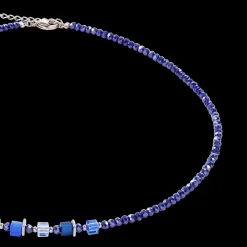 Joyful Colours Update Necklace silver-blue