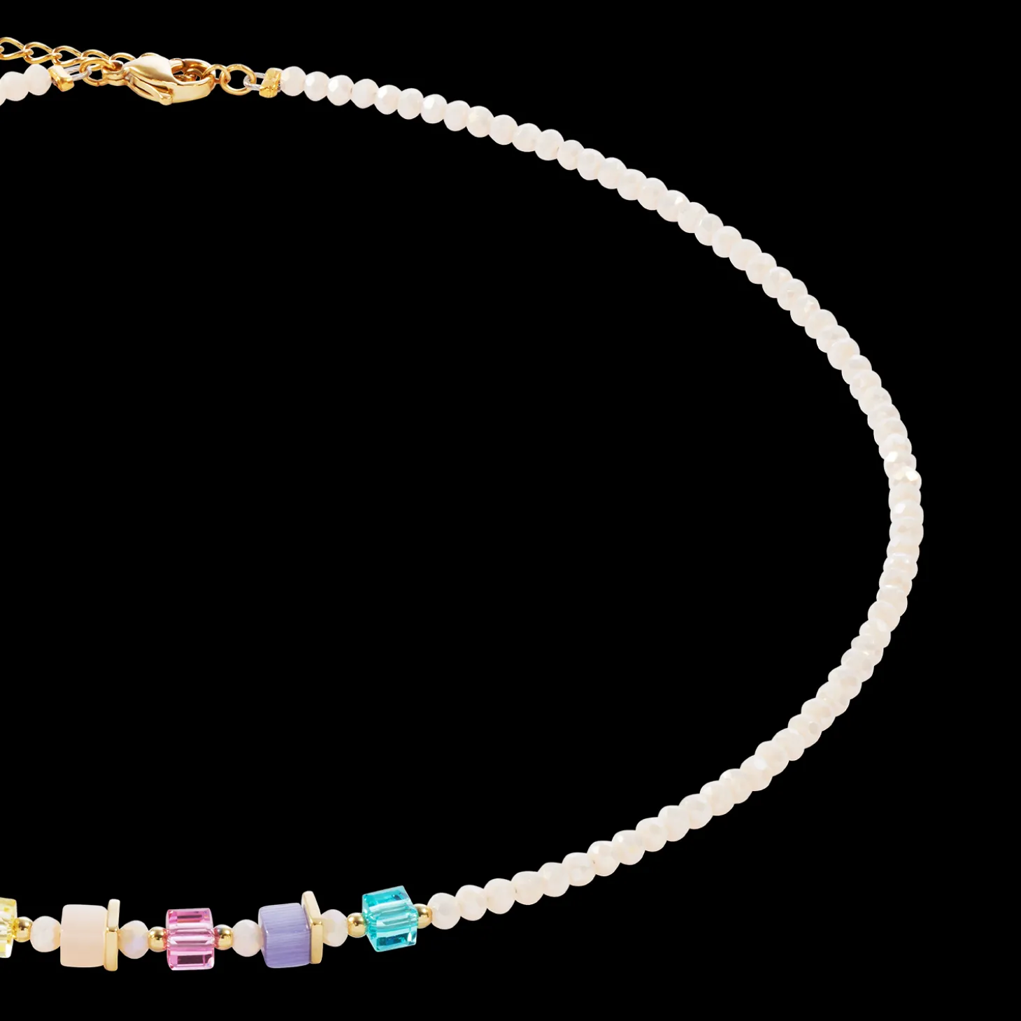 Joyful Colours Update Necklace gold-multicolour