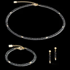 Little Twinkle necklace gold-black