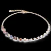 Necklace GeoCUBE® Fusion Precious Pearl Mix gold-autumn