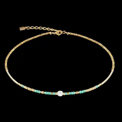 Necklace Lagoon Pearl gold-mint